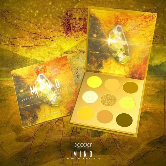 Docolor Gemstone  Palette 54 Colors Matte Glitter Profession  Eye Shadow - Picture 5 of 9